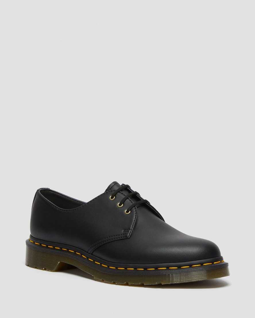 Dr. Martens Vegan 1461 Felix Oxford Sko Herre Svart [8654RIEOU]